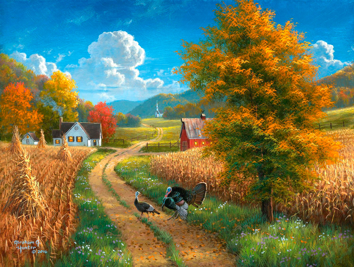 A Season to be Thankful 500 pc  Jigsaw Puzzle 69428