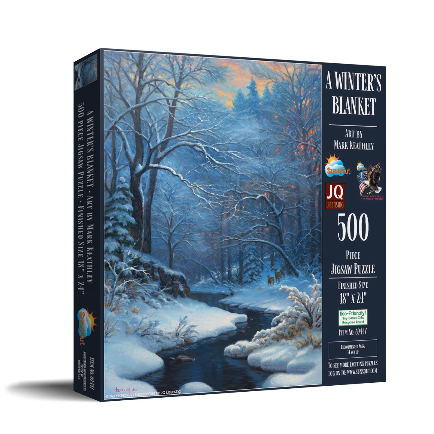 A Winters Blanket 500 pc  Jigsaw Puzzle 69447