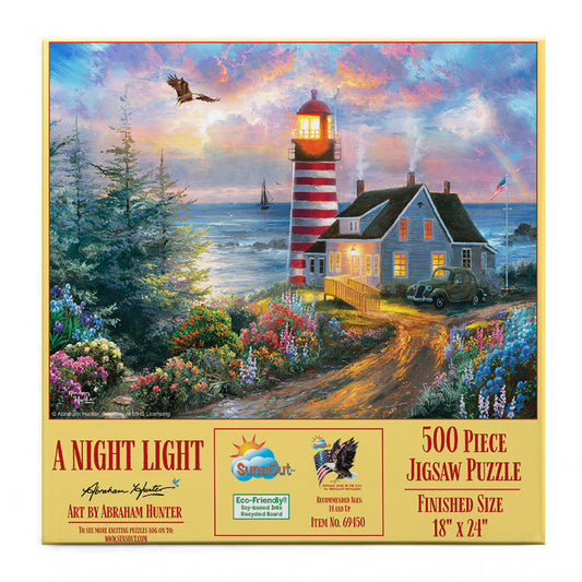 A Night Light 500 pc  Jigsaw Puzzle 69450