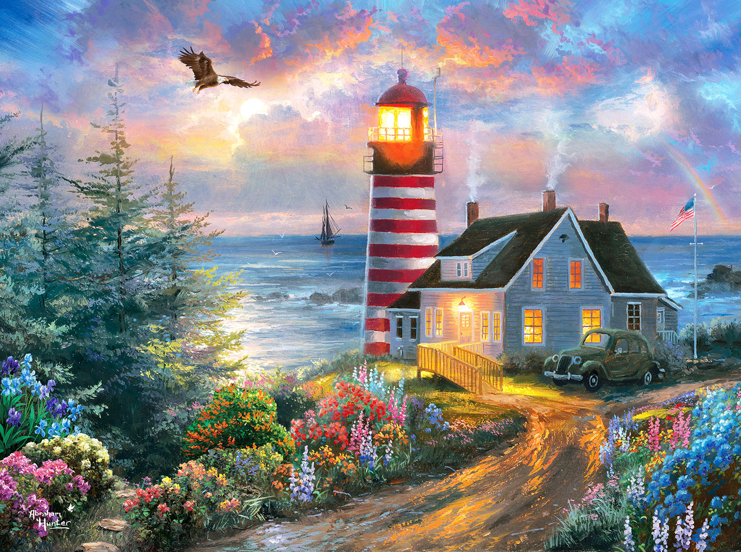 A Night Light 500 pc  Jigsaw Puzzle 69450