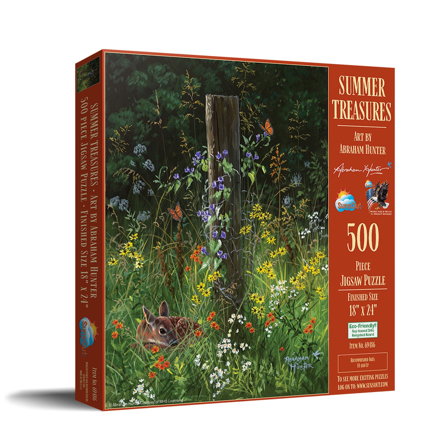 Summer Treasures 500 pc  Jigsaw Puzzle 69486