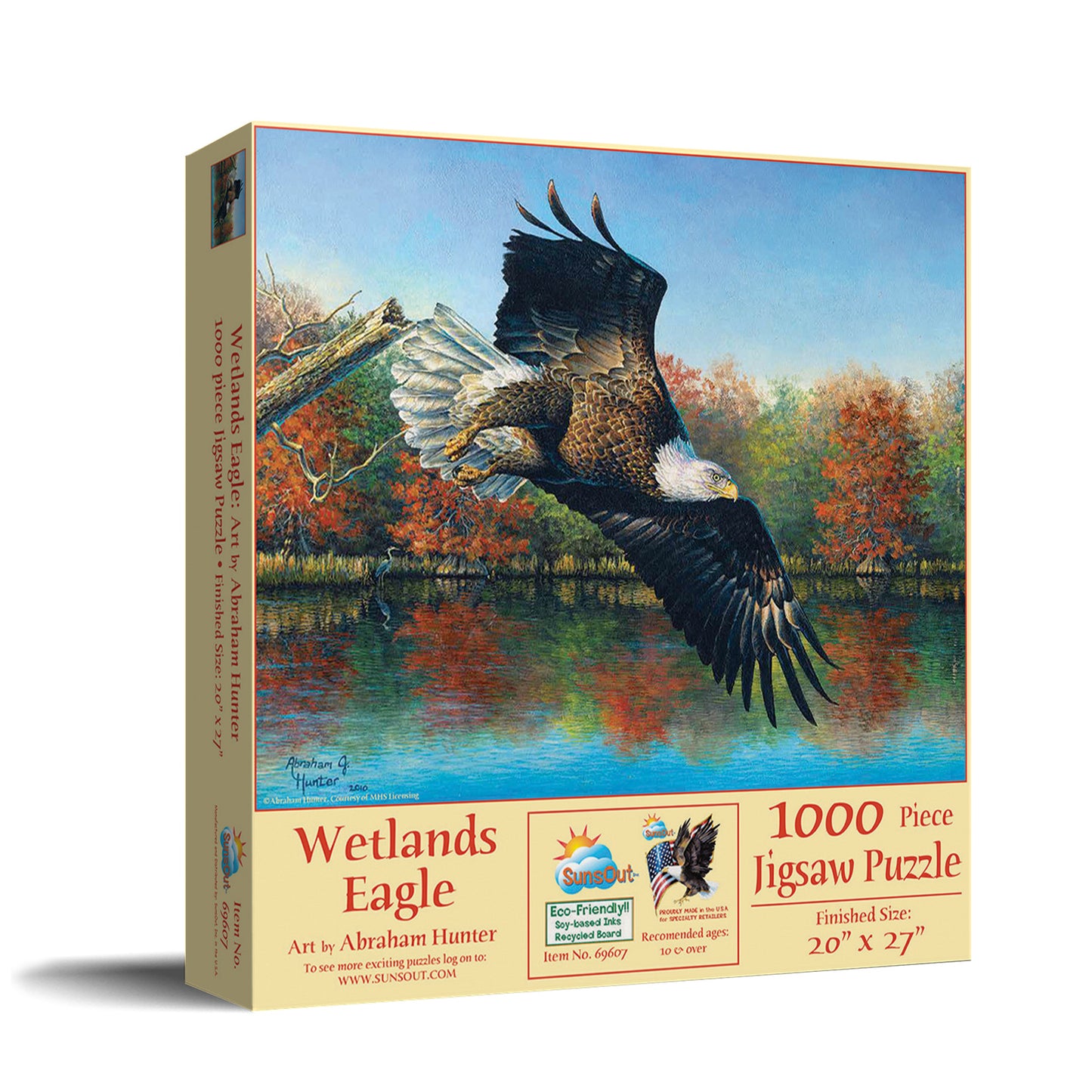 Wetlands Eagle 1000 pc  Jigsaw Puzzle 69607