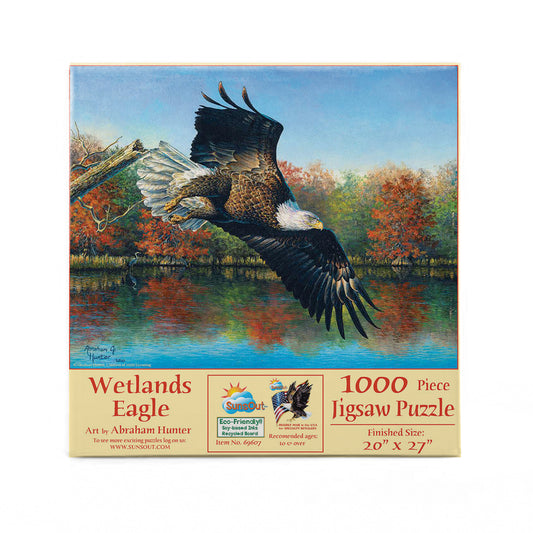 Wetlands Eagle 1000 pc  Jigsaw Puzzle 69607