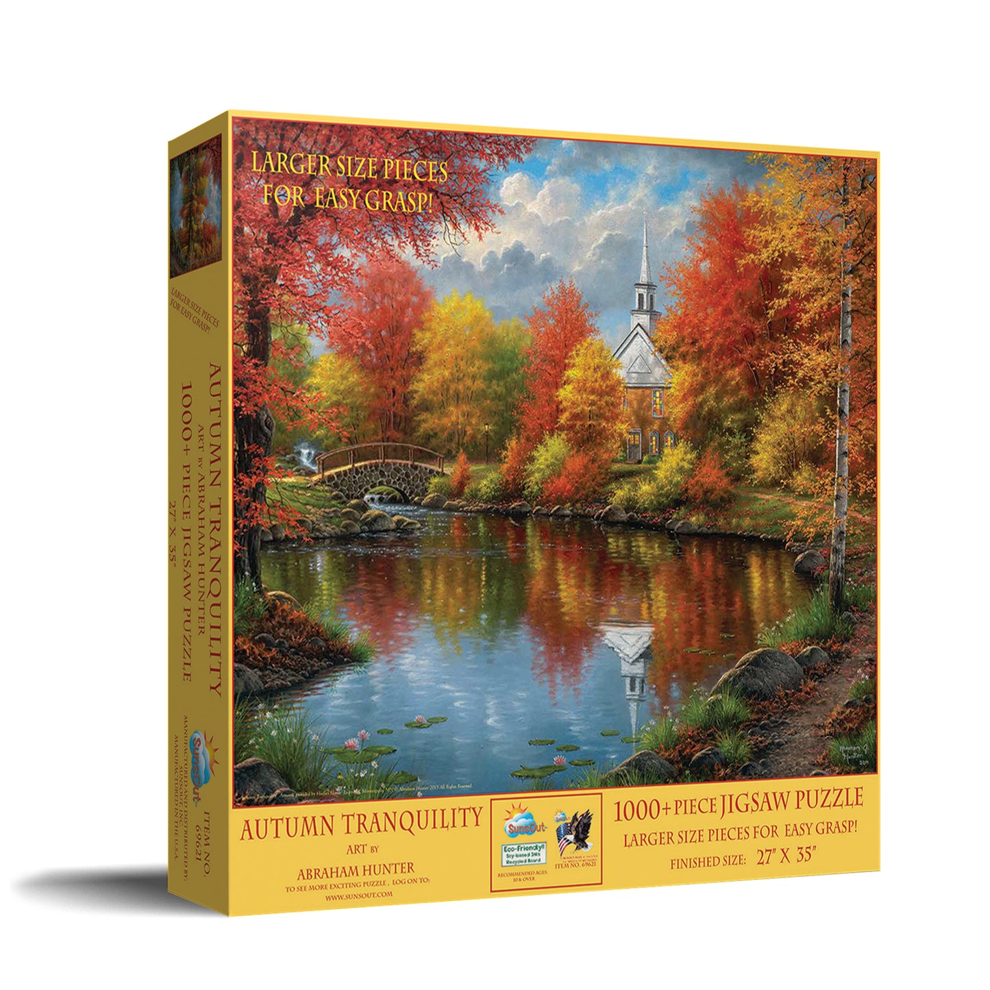 Autumn Tranquility 1000 pc Large Pieces Jigsaw Puzzle 69621