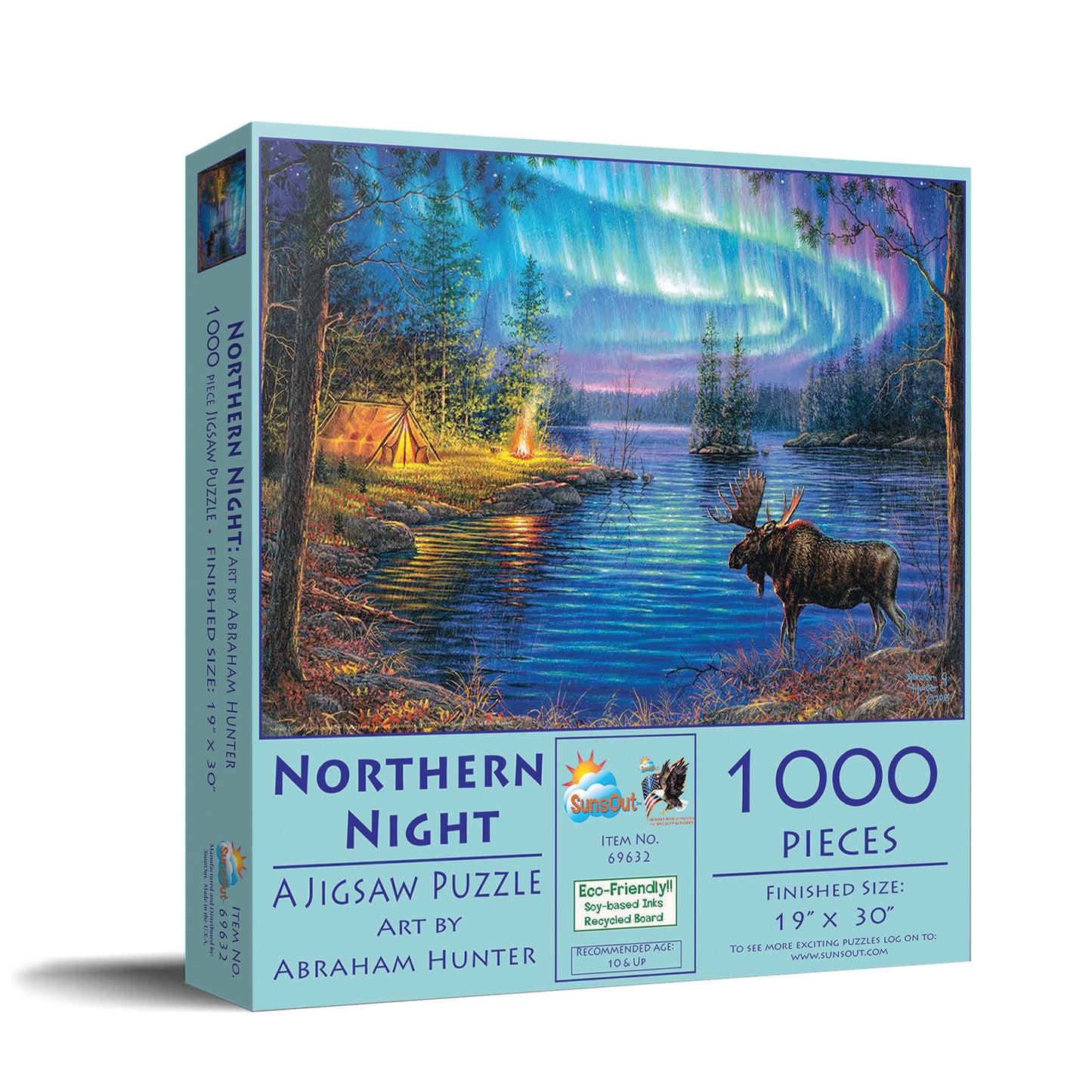 Northern Night 1000 pc  Jigsaw Puzzle 69632