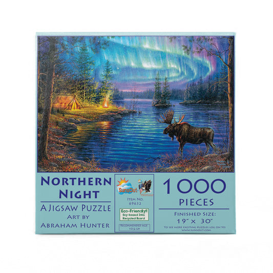 Northern Night 1000 pc  Jigsaw Puzzle 69632