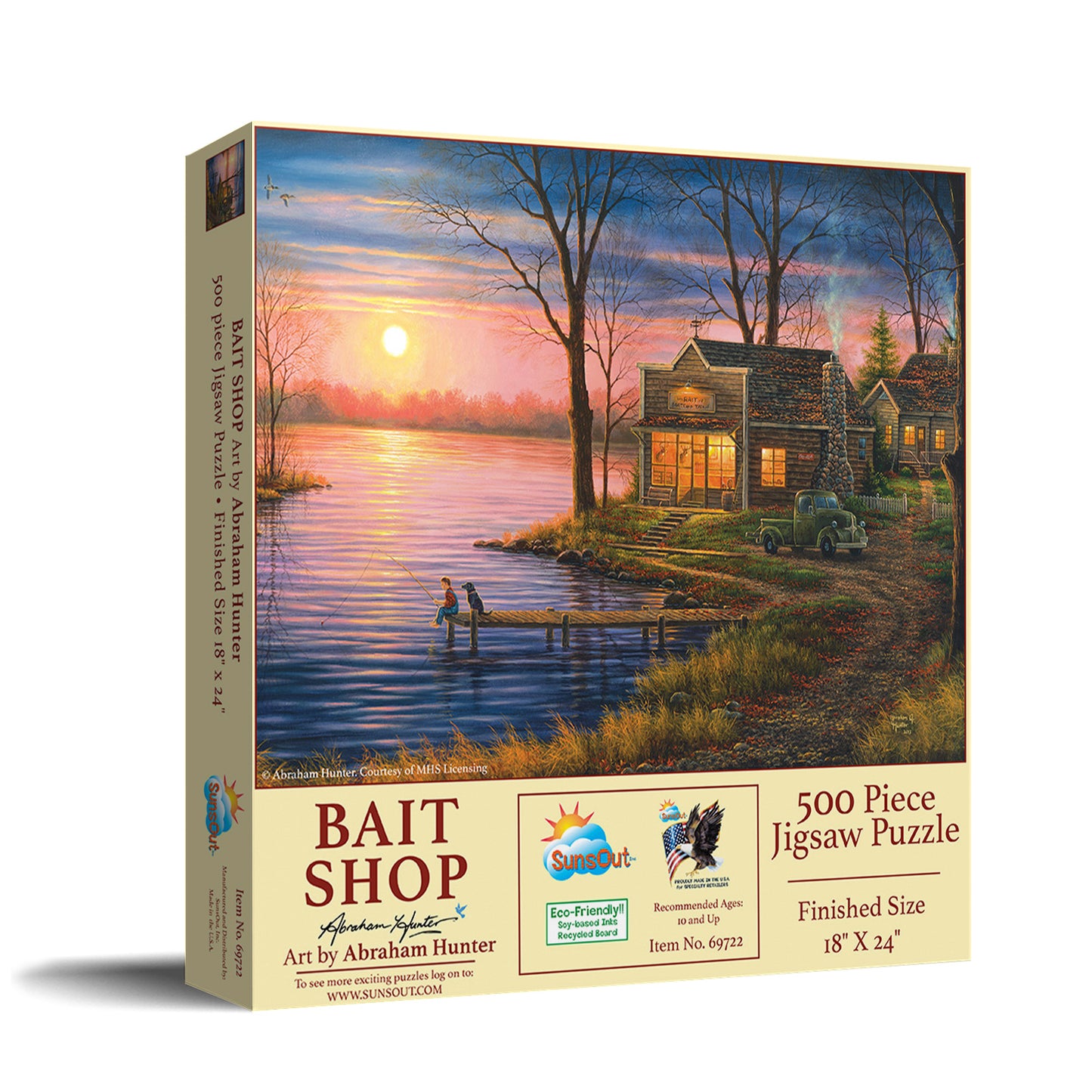 Bait Shop 500 pc  Jigsaw Puzzle 69722