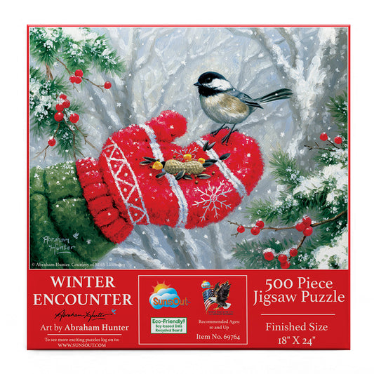 Winter Encounter 300 pc  Jigsaw Puzzle 69764