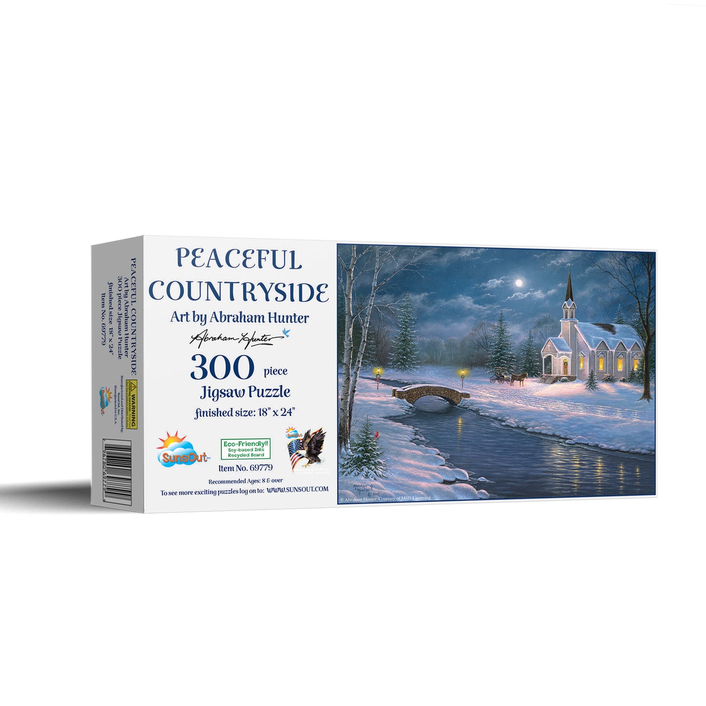 Peaceful Countryside 1000 pc  Jigsaw Puzzle 69779