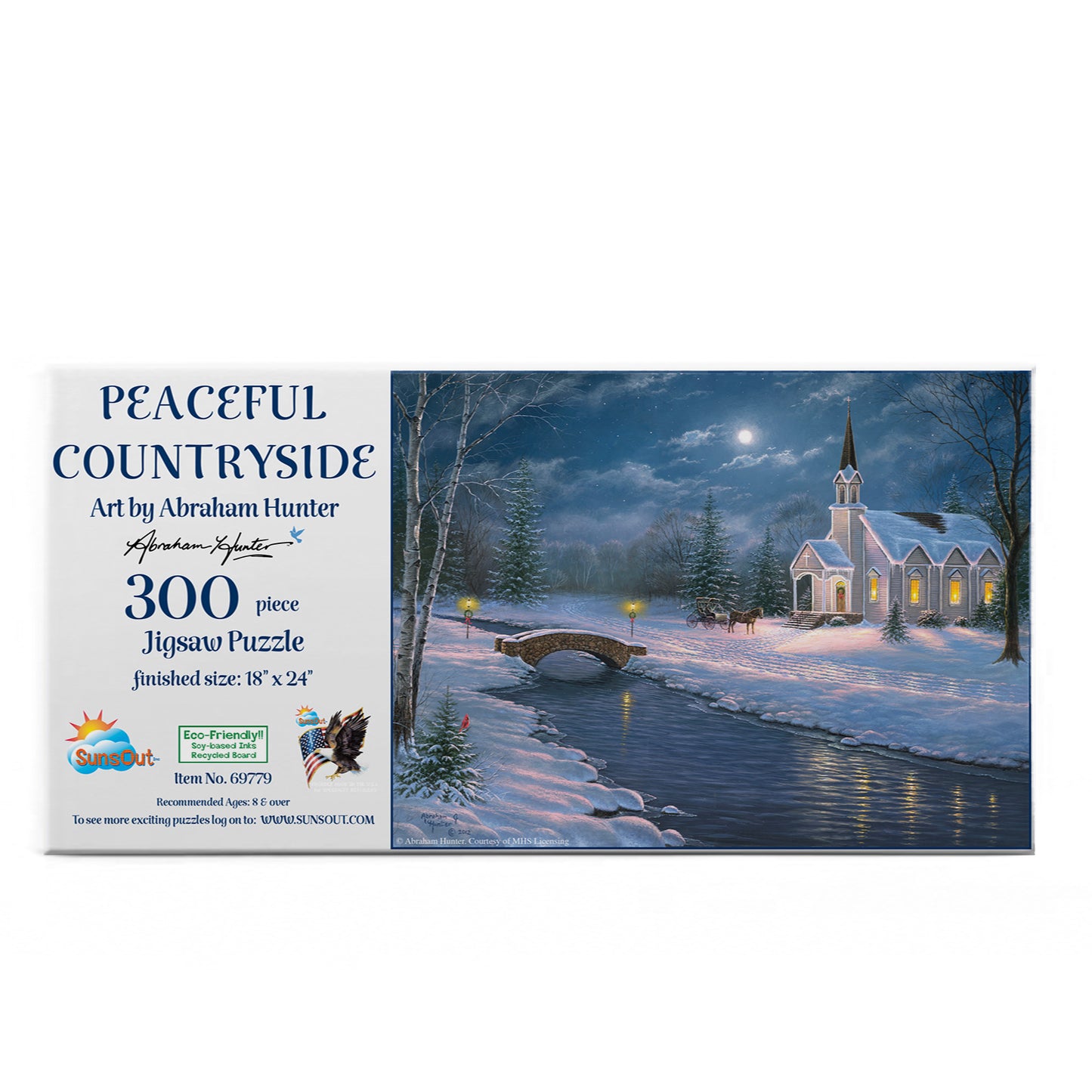 Peaceful Countryside 1000 pc  Jigsaw Puzzle 69779