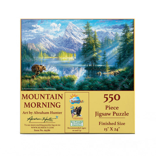 Mountain Morning 550 pc  Jigsaw Puzzle 69786