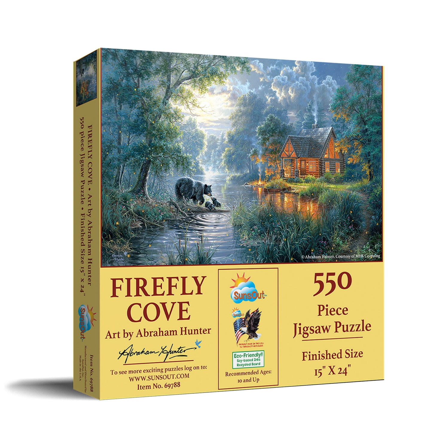 Firefly Cove 550 pc  Jigsaw Puzzle 69788