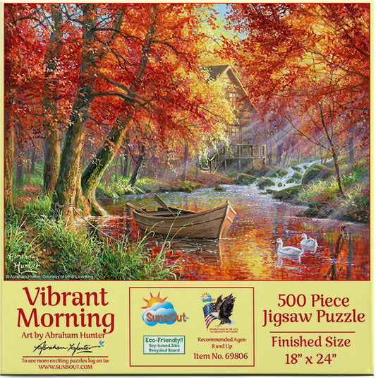 Vibrant Morning 500 pc  Jigsaw Puzzle 69806