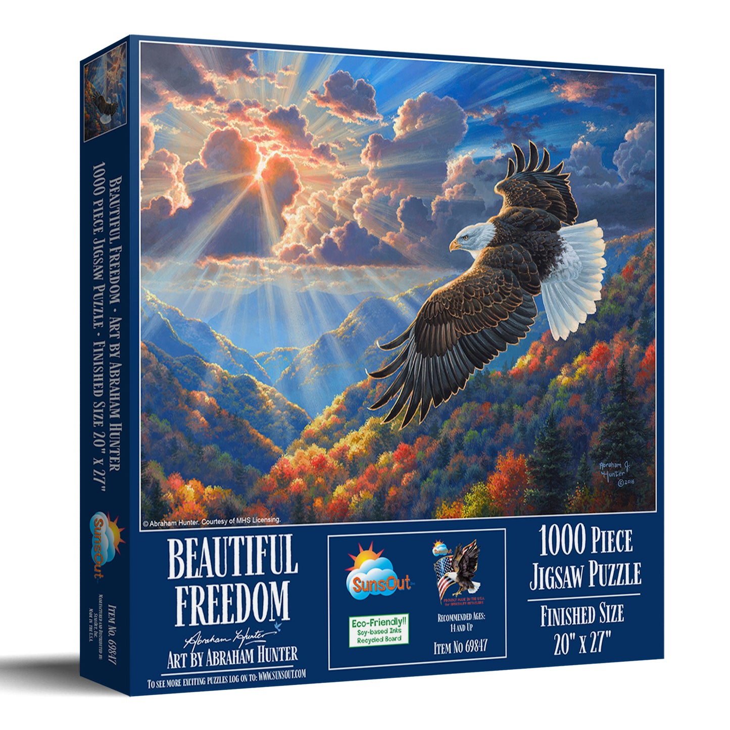 Beautiful Freedom 1000 pc  Jigsaw Puzzle 69847