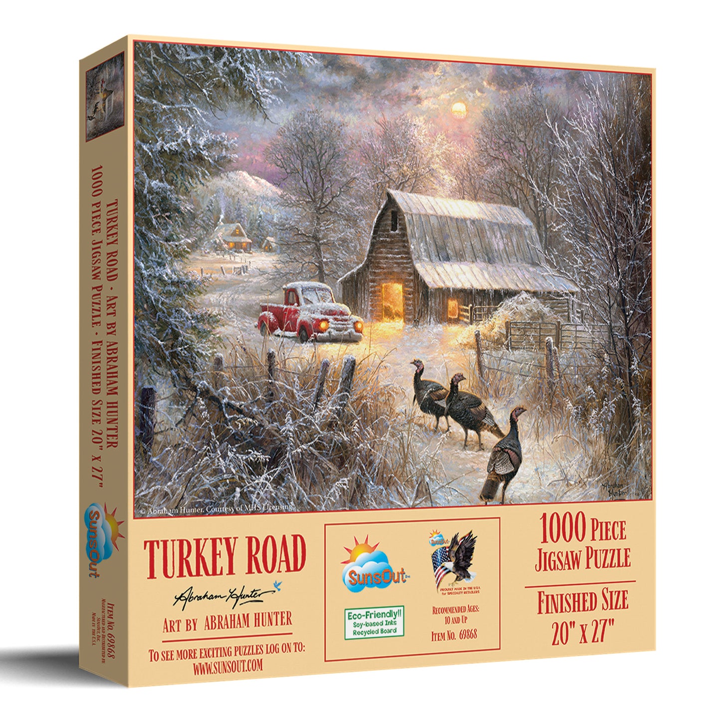 Turkey Road 1000 pc  Jigsaw Puzzle 69868