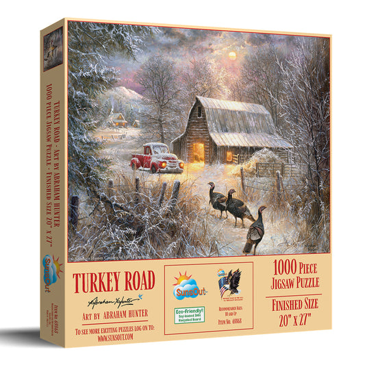 Turkey Road 1000 pc  Jigsaw Puzzle 69868