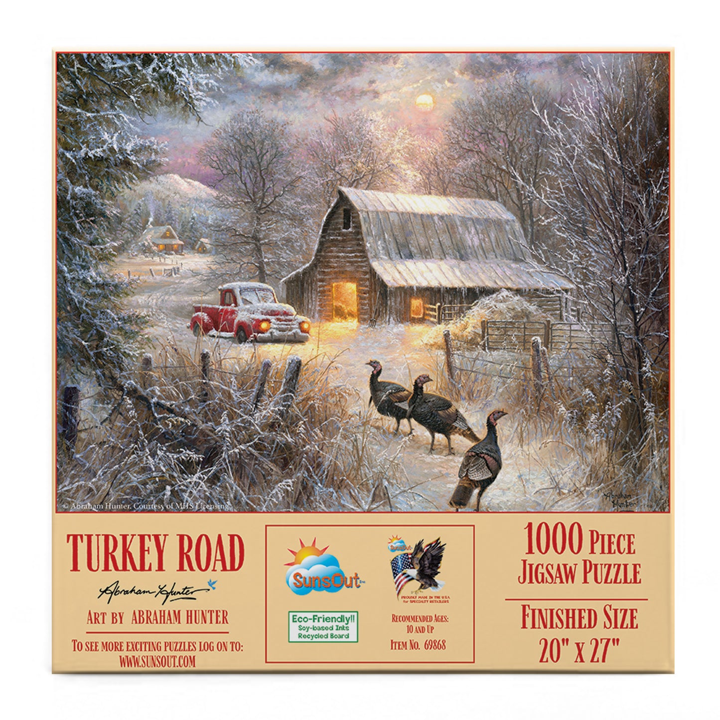 Turkey Road 1000 pc  Jigsaw Puzzle 69868