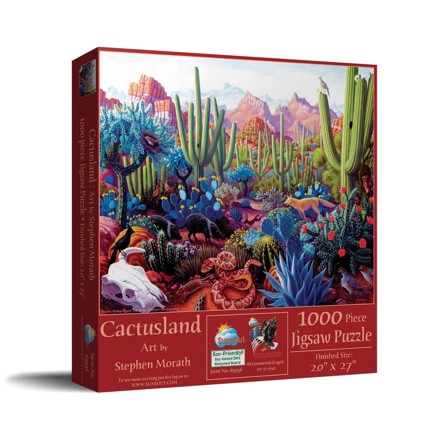 Cactusland 1000 pc  Jigsaw Puzzle 69936