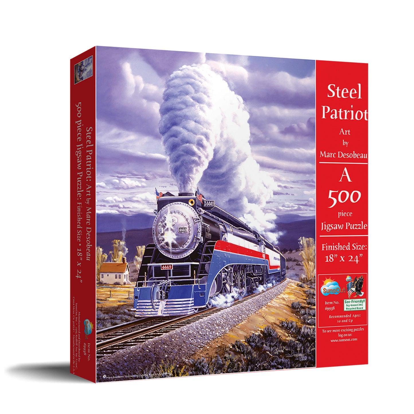 Steel Patriot 500 pc  Jigsaw Puzzle 69938