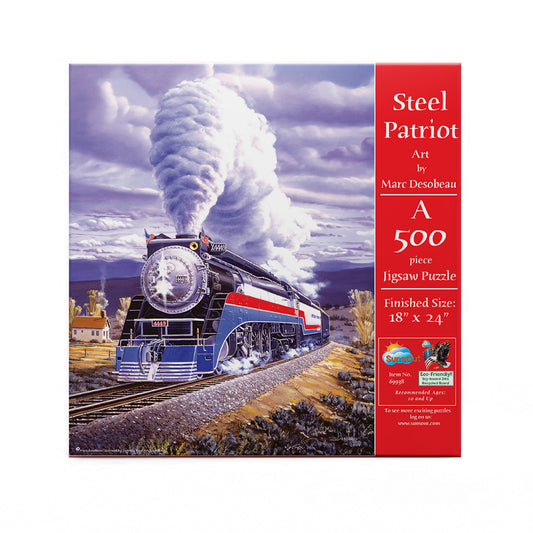 Steel Patriot 500 pc  Jigsaw Puzzle 69938