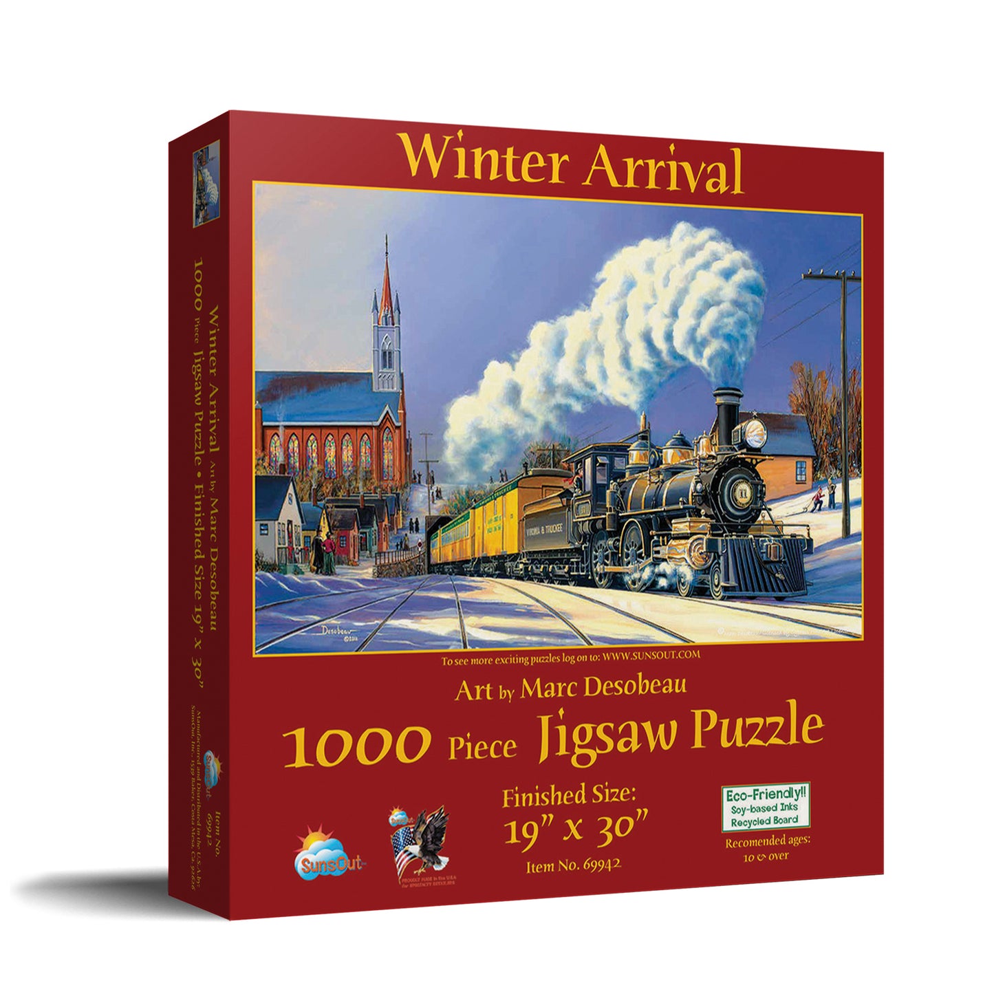 Winter Arrival 1000 pc  Jigsaw Puzzle 69942