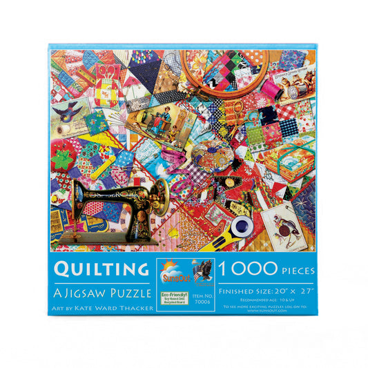 Quilting 1000 pc  Jigsaw Puzzle 70006