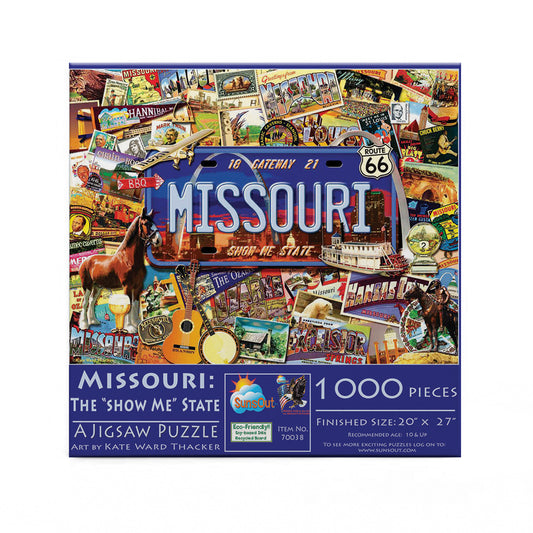 Missouri: The "Show Me" State 1000 pc  Jigsaw Puzzle 70038