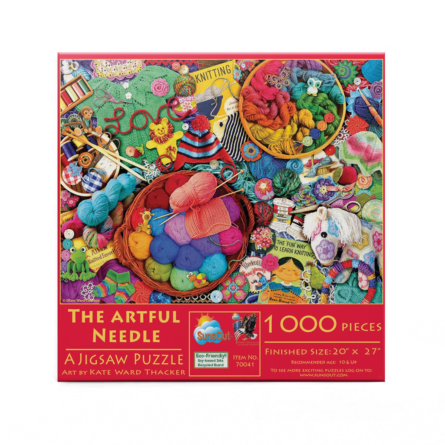 The Artful Needle 1000 pc  Jigsaw Puzzle 70047