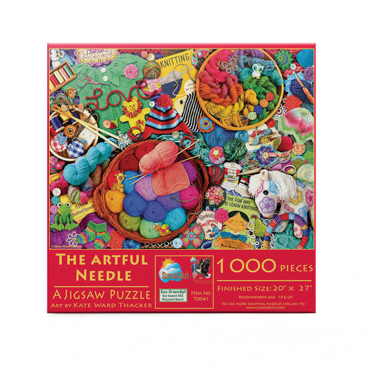 The Artful Needle 1000 pc  Jigsaw Puzzle 70047