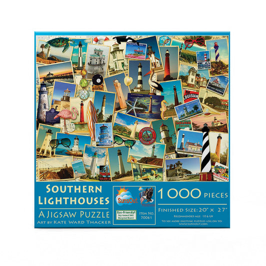 Southern Lighthouses 1000 pc  Jigsaw Puzzle 70061