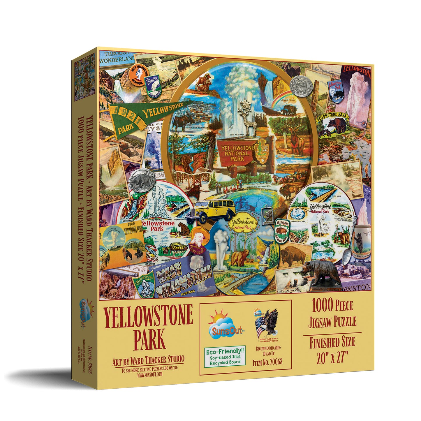 Yellowstone Park 1000 pc  Jigsaw Puzzle 70068