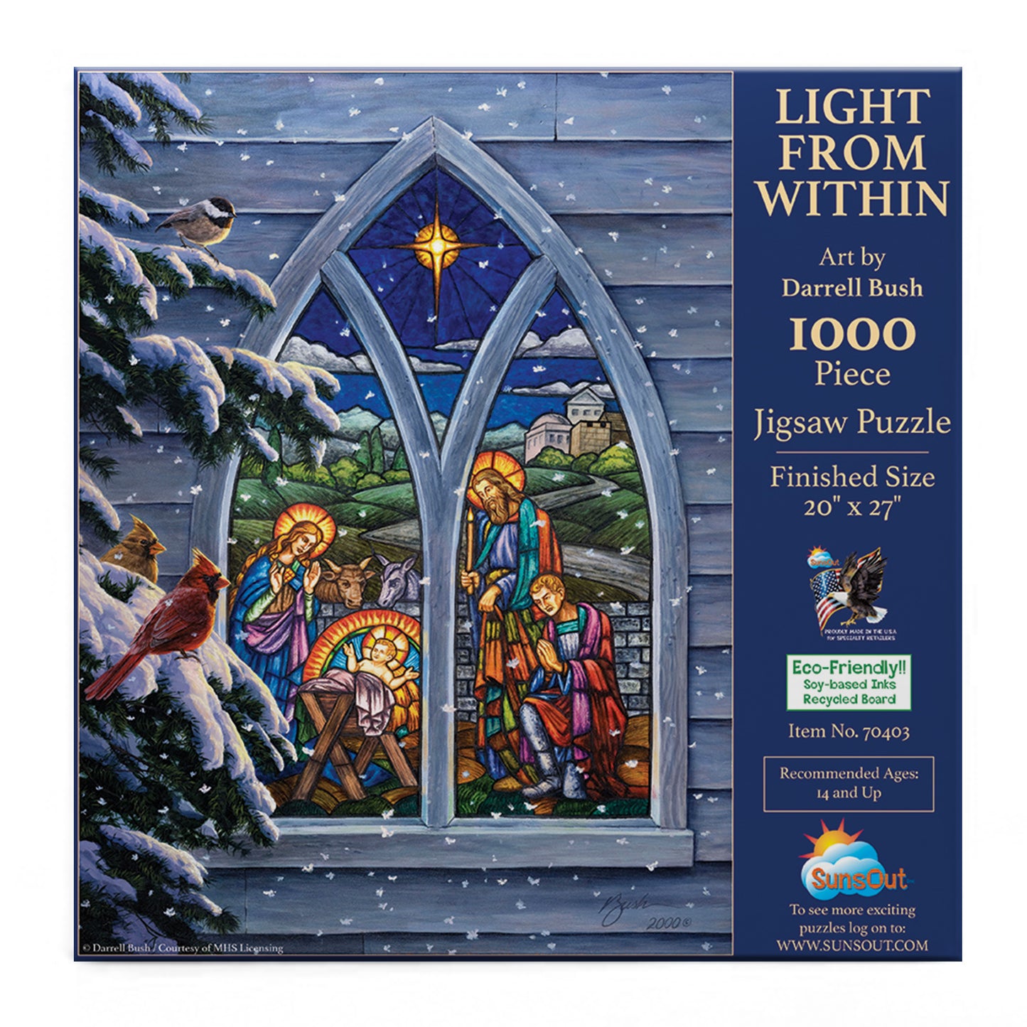 Light from Within 1000 pc  Jigsaw Puzzle 70403