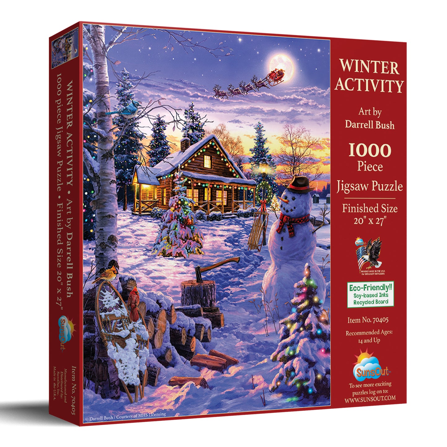 Winter Activity 1000 pc  Jigsaw Puzzle 70405