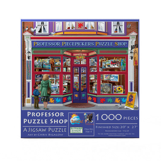 Professor Piecepickers Puzzle Shop 1000 pc  Jigsaw Puzzle 70615