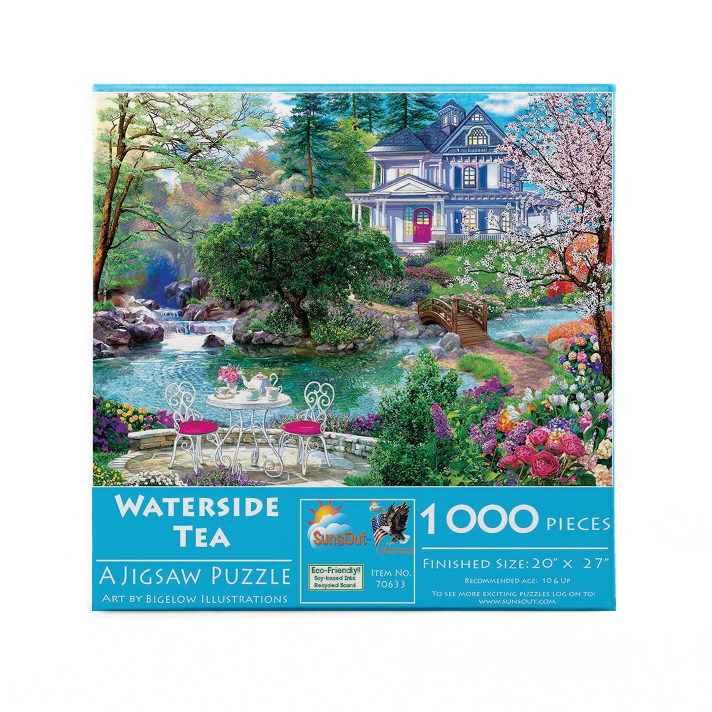 Waterside Tea 1000 pc  Jigsaw Puzzle 70633