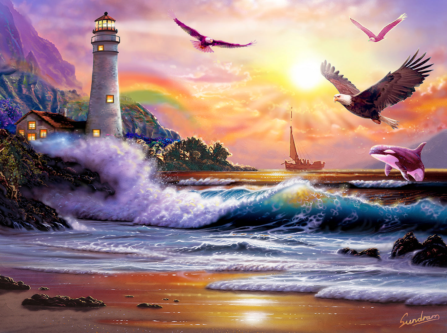 Eagle Bay 1000 pc  Jigsaw Puzzle 70735