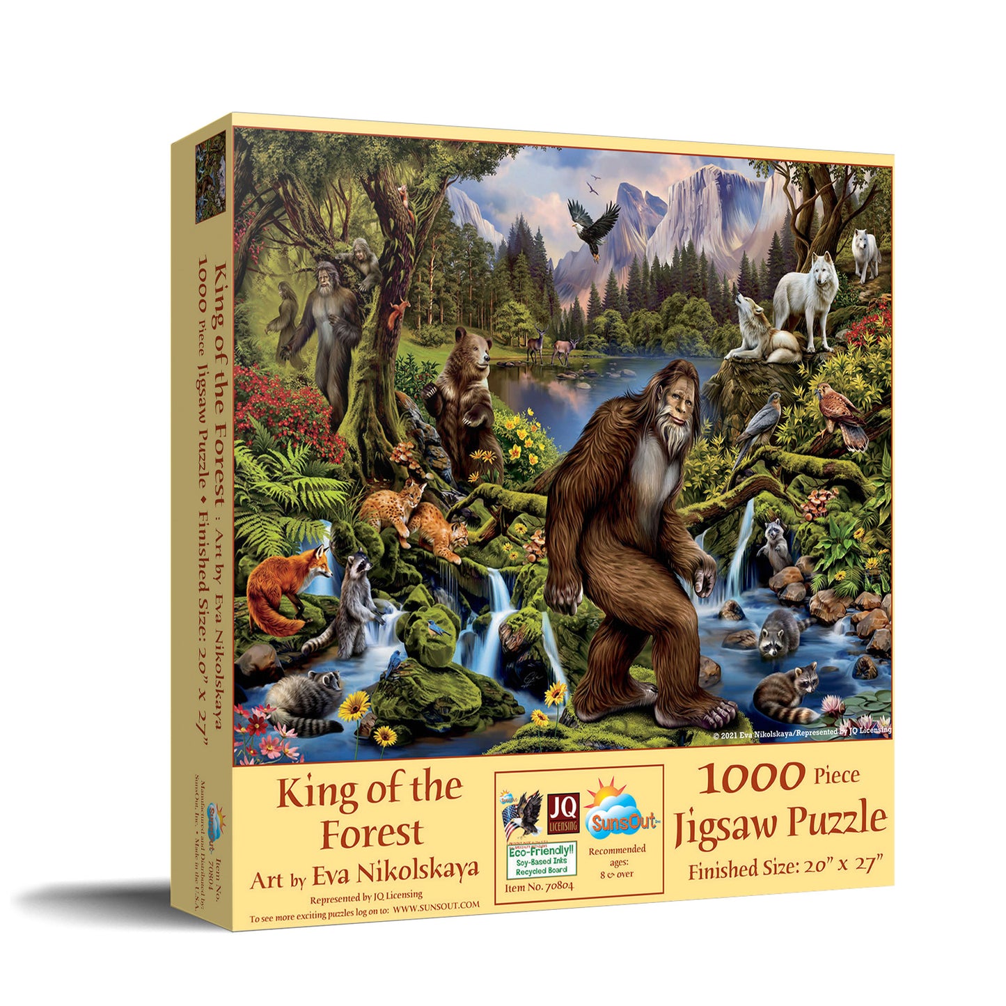 King of the Forest 1000 pc  Jigsaw Puzzle 70804