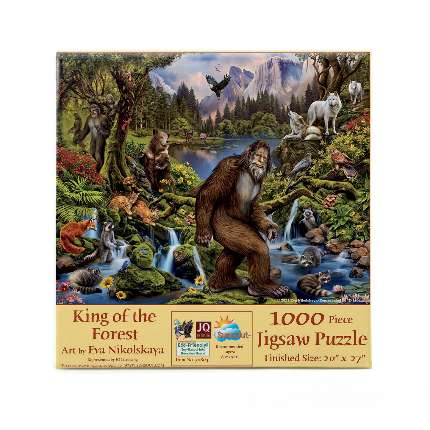 King of the Forest 1000 pc  Jigsaw Puzzle 70804