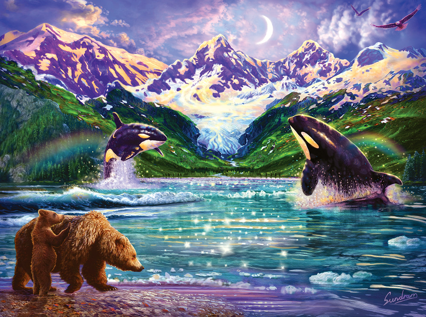 Orca Bay 1000 pc  Jigsaw Puzzle 70810