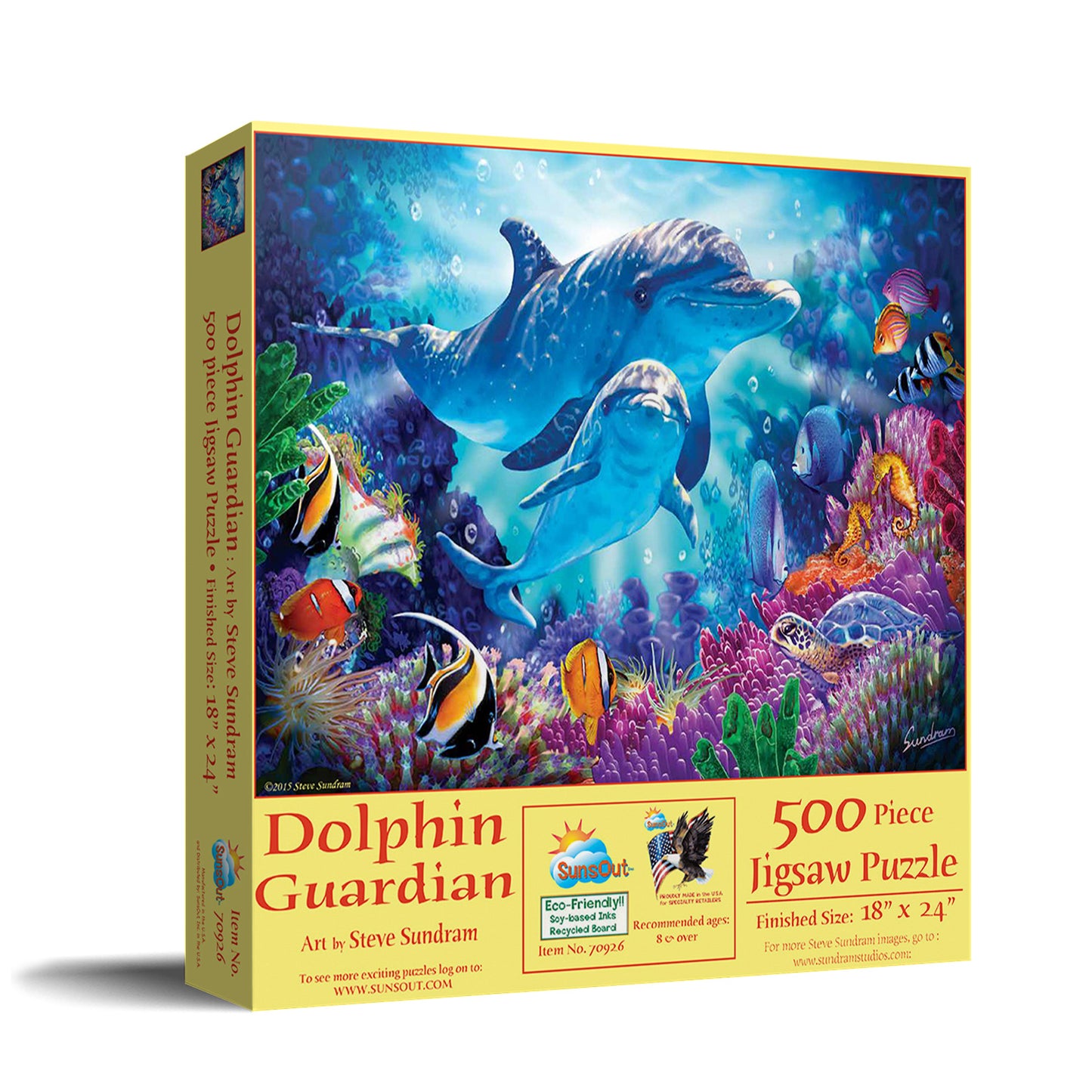 Dolphin Guardian 500 pc  Jigsaw Puzzle 70926
