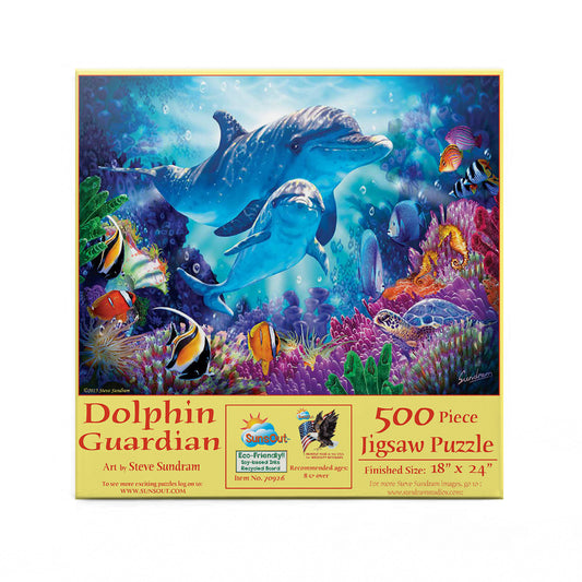 Dolphin Guardian 500 pc  Jigsaw Puzzle 70926