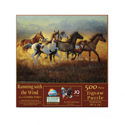 Running with the Wind 500 pc  Jigsaw Puzzle 70936
