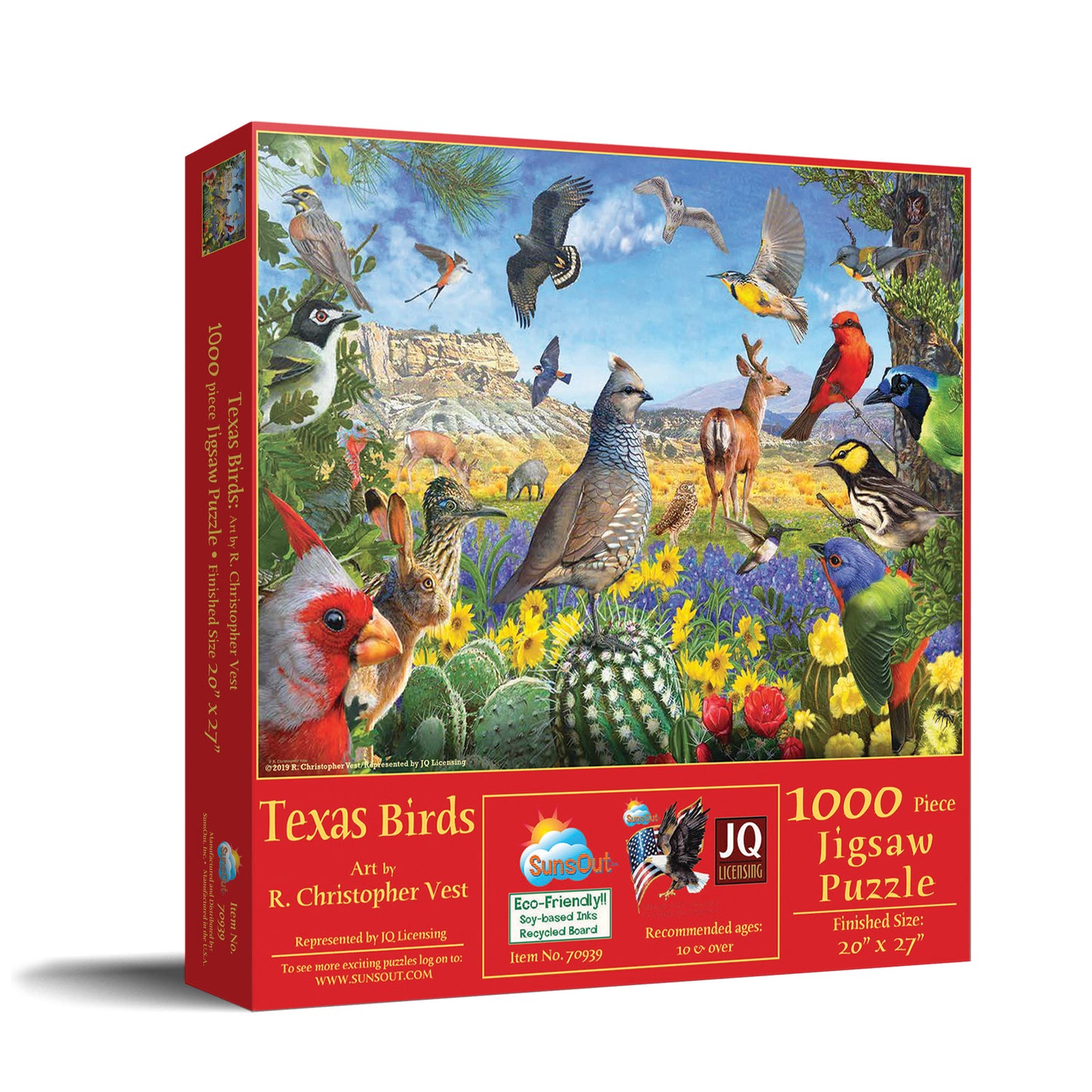 Texas Birds 1000 pc  Jigsaw Puzzle 70939