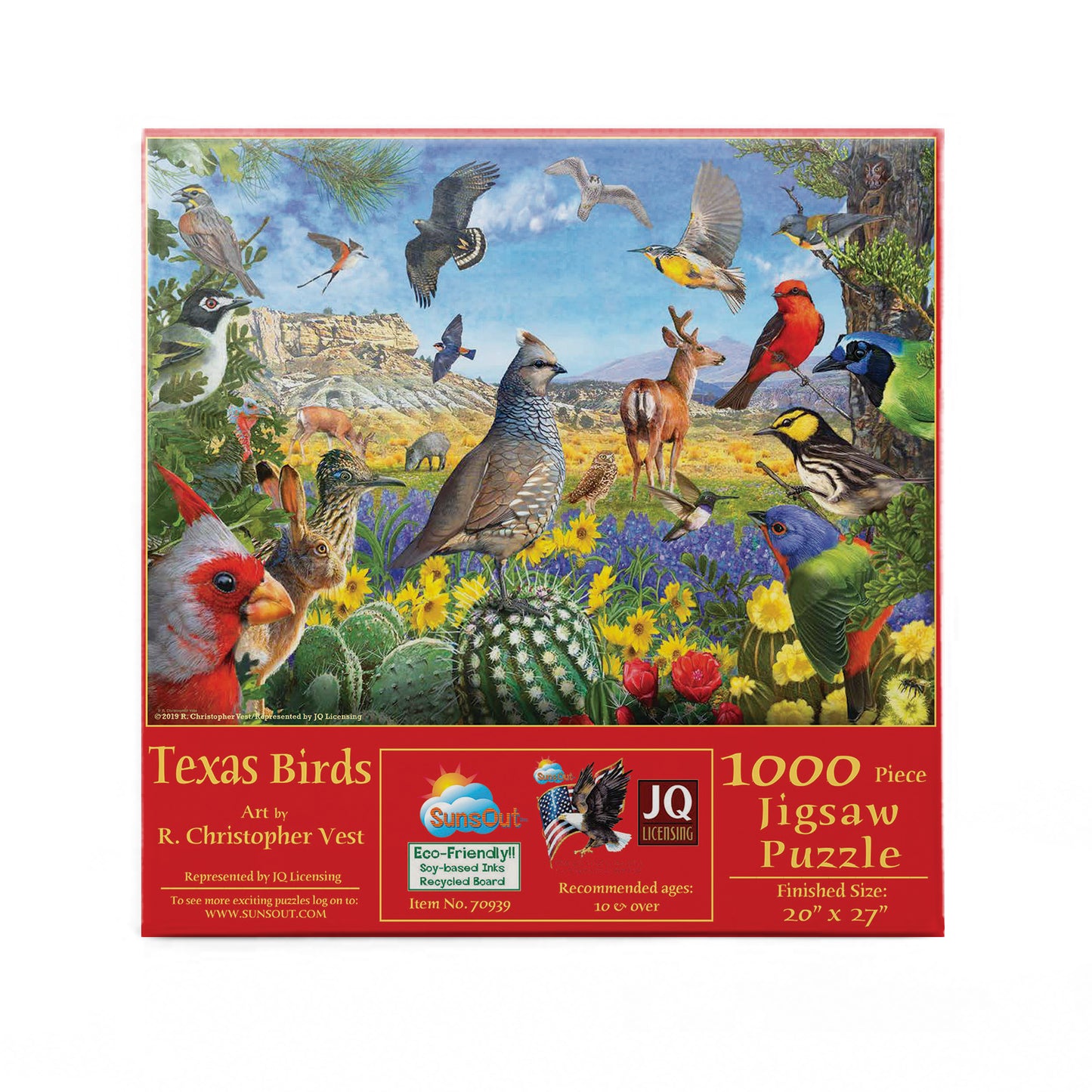Texas Birds 1000 pc  Jigsaw Puzzle 70939