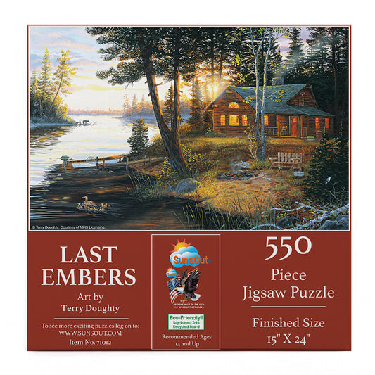 Last Embers 550 pc  Jigsaw Puzzle 71012