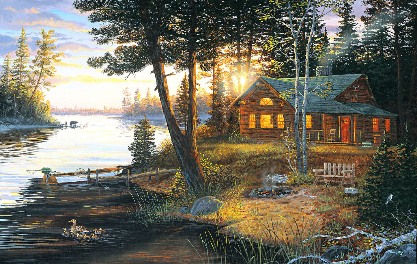 Last Embers 550 pc  Jigsaw Puzzle 71012