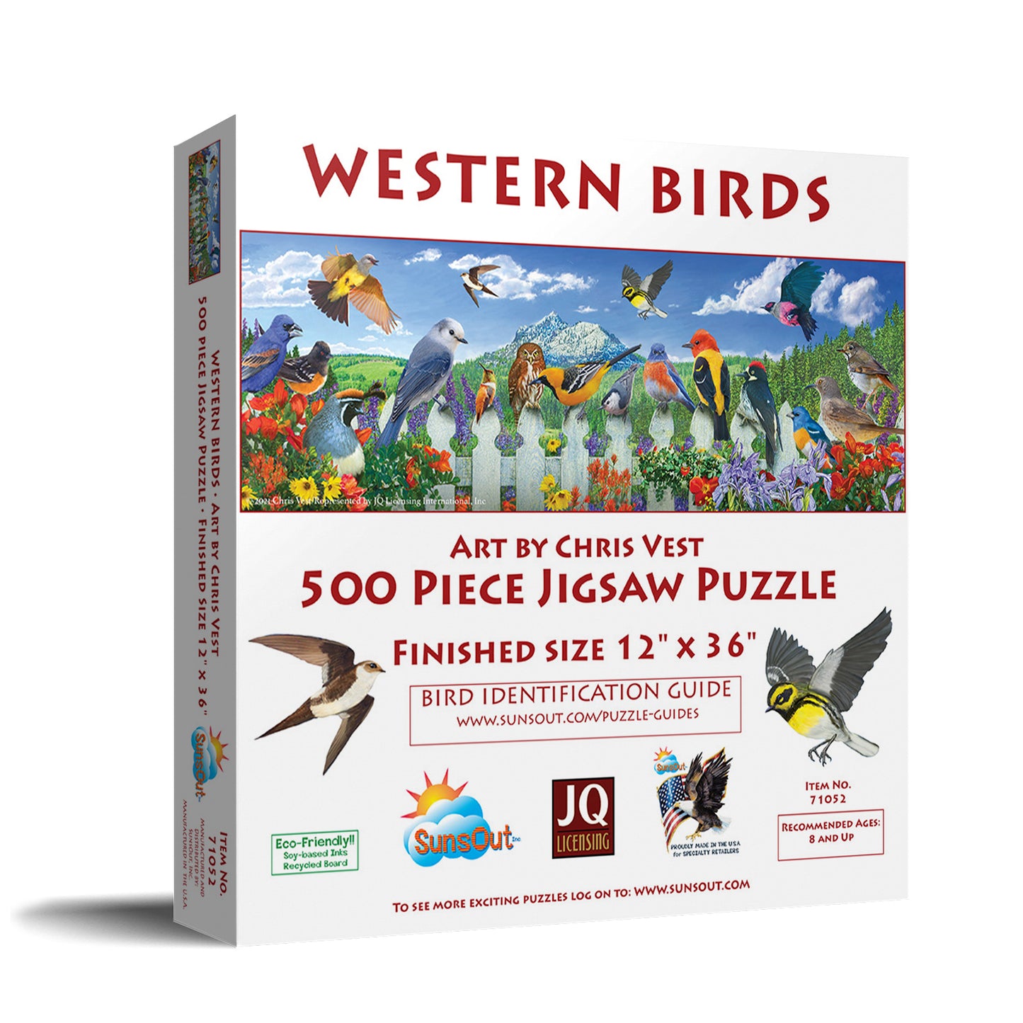 Western Birds 500 pc  Jigsaw Puzzle 71052