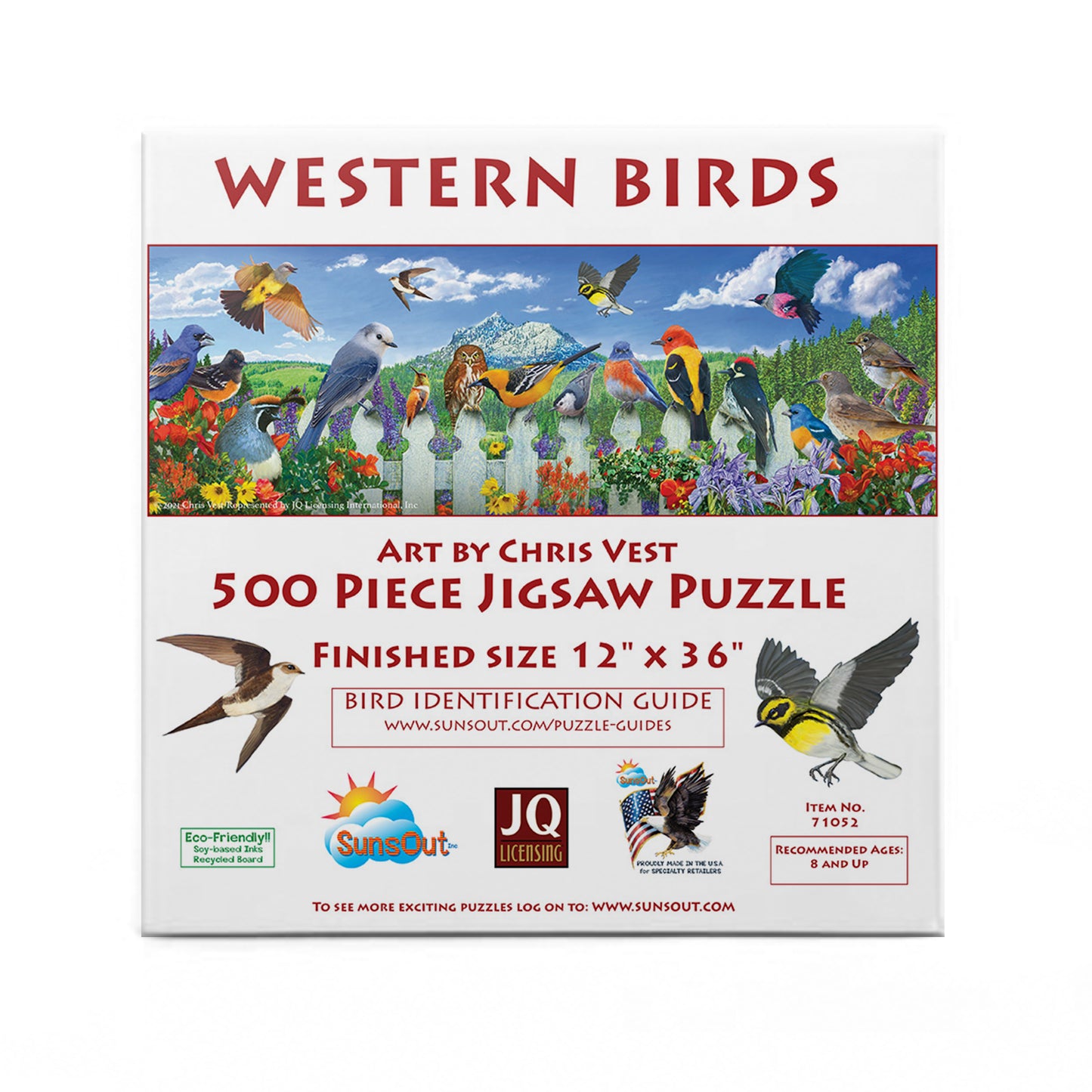 Western Birds 500 pc  Jigsaw Puzzle 71052