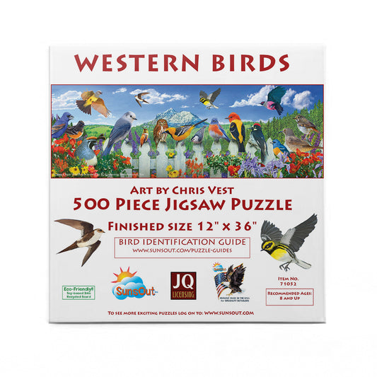 Western Birds 500 pc  Jigsaw Puzzle 71052