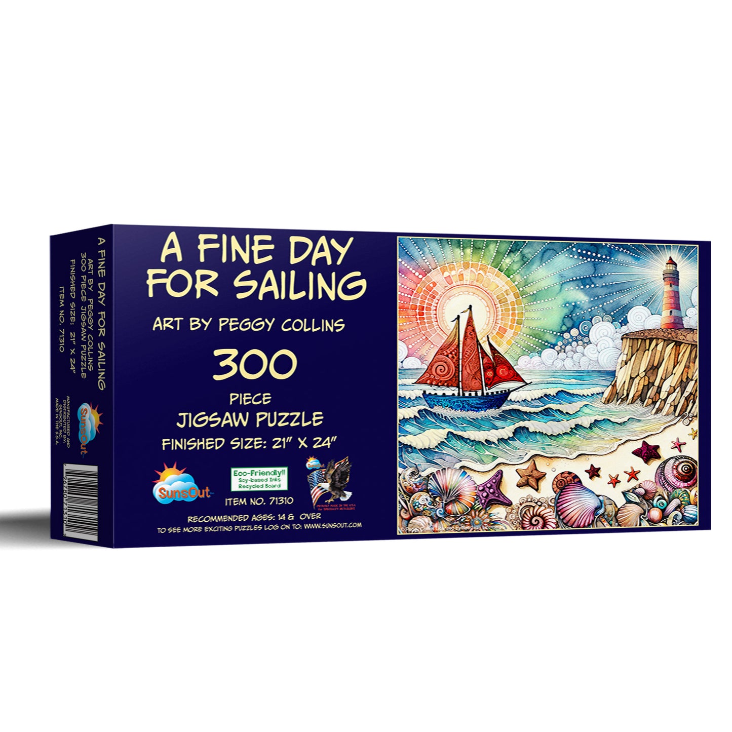 A fine Day for Sailing 300 pc  Jigsaw Puzzle 71310